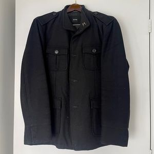 Hugo Boss Wool Jacket Black 46R US size / 56 Euro UK size